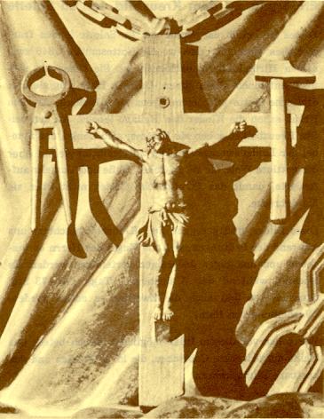 Das Kreuz der Mutter Gottes in La Salette.